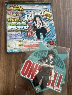 僕のヒーローアカデミア　きゃらくたぶるダイカットカード　緑谷出久