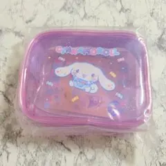 サンリオ キャンディースイートポップ クリアポーチ カラビナ付き シナモロール
