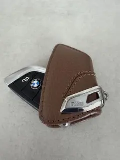 BMW 純正 スマートキーケース レザー ブラウンのサムネイル