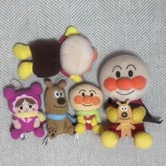 それいけ！アンパンマン ぬいぐるみ　まとめ売りマフラーぬいぐるみ他