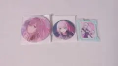 プロセカ 巡音ルカ 缶バッジ キーホルダー