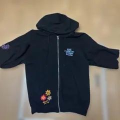 XLARGE ジップアップパーカー ブラック M