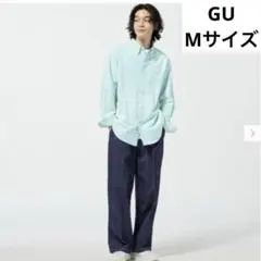 GU デニムバギースラックス　Mサイズ