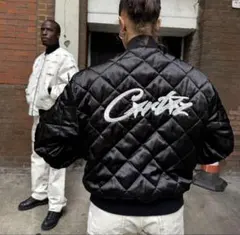 Corteiz LOGO Jacket キルティングダウンジャケット　sサイズ