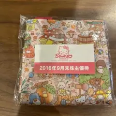 新品未開封　Sanrio サンリオ 株主優待 エコバッグ ラッピングペーパー柄のサムネイル
