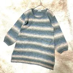 【earth music&ecology】◆ ポケット付きニットセーター◆F