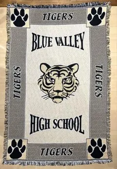 ラグ ブルーバレー高校 クラブロゴ トラ タイガー　アニマル柄