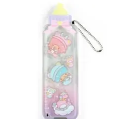 サンリオ ロングカスタムアクリルチャーム(ほ乳瓶) リトルツインスターズ