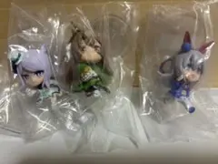 ウマ娘　思いっきり走り隊フィギュア　ガチャガチャ3体セット