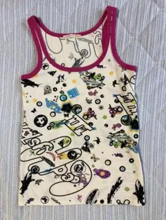夏*色様 初期　ヒステリックグラマー レッドツェッペリン　コラボ　タンクトップ 2026年最新】Hysteric Glamour カラー：レッド系 レディース タンク