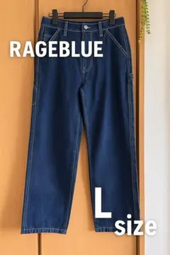 RAGEBLUE カラーペインターパンツ Lサイズ カジュアル ストリート