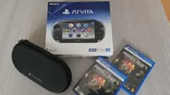 【送料込み】PS Vita PCH-2000 Wi-Fiモデル ブラック+おまけ