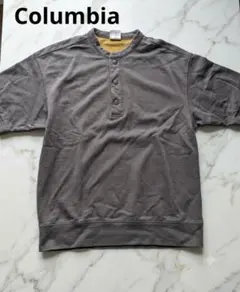 Columbia ヘンリーネック Tシャツ グレー Sのサムネイル