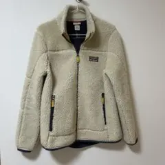 LLBean ボアフリースジャケット クリーム/Mサイズ