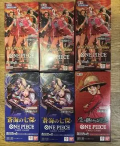 ONE PIECE カードゲーム 6BOX 、OP13 OP14 EB03
