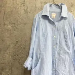 即決価格　MOSSIMO SUPPLY CO. ライトブルーシャツ Mのサムネイル