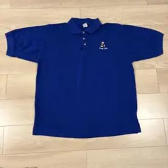 Disney Jerry Leigh ポロシャツ 2XL ブルー　レアのサムネイル