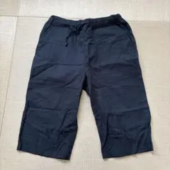 黒い綿100% Mサイズパンツ