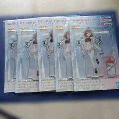 アイドルマスター　ビッグアクリル　フィギュアチアフル　花海佑芽　5枚セット