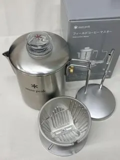 日本製中古snow peak スノーピークコーヒーケトル ステンレス製 - メルカリ