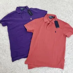 【未使用タグ付】2枚セット　RalphLauren ポロシャツ170 92A S