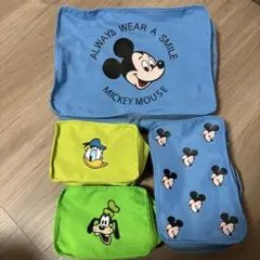 WCJ Disney ミッキーマウス トラベルポーチ 3点セット 2026年最新】wcj ポーチの人気アイテム - メルカリ
