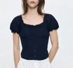 moussy LINEN BLEND WAIST FIT ブラウスのサムネイル