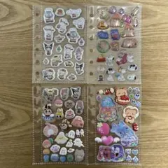 おすそ分け　ボンボンドロップシール　サンリオ　スヌーピー　たまごっち他