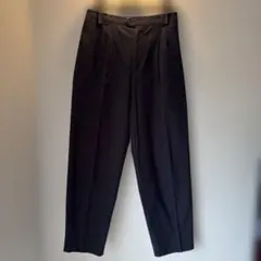 FREAK’S STOREネイビー タック入り スラックス パンツ