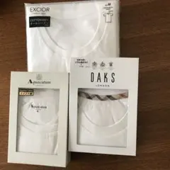 DAKSその他メンズ半袖丸首Tシャツ3枚セット高級綿のサムネイル