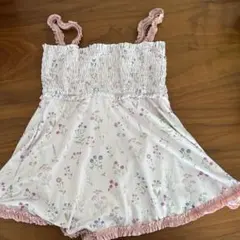 SHIPS 花柄フリルベビー水着 130