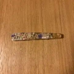 バレッタ　ドライフラワー　ヘアピン　お花
