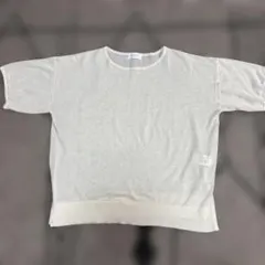 値下げOPAQUE.CLIP ラメ入り クルーネック 半袖カットソーのサムネイル