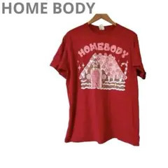 海外古着【HOME BODY 】Tシャツ レッド 100%コットン