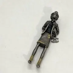 セルバンギャゾット ローズドールネックレス ラインストーン ゴールド