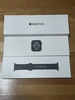 【未開封】Apple Watch SE GPS 44 ミッドナイトアルミニウム
