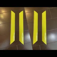 【2セット】日産　オーラニスモ　フォグランプ　フィルム　ブリムストーンイエロー
