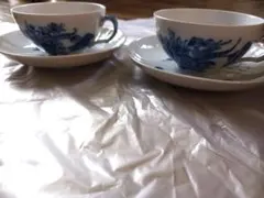 ★☆ロイヤルコペンハーゲン ティーカップ＆ソーサー 2個セット☆★