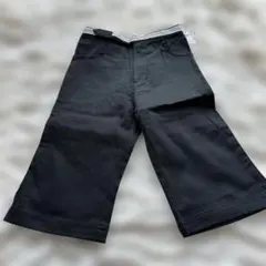 新品☆エル♪黒のハーフパンツ 女児用
