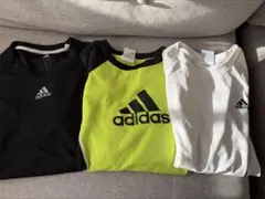 adidas アディダス トレーニングTシャツ 3点セット