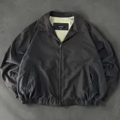 90s ヴィンテージ ブルゾン スイングトップ XL スミクロ ショート丈古着