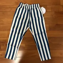 【新品未使用品】ネイビーストライプパンツ
