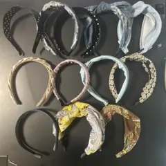 ヘアバンド・カチューシャ 12個セット