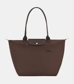 【新品未使用】 ロンシャン ル プリアージュ®グリーン ショルダー モカ M