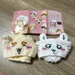 ねこのかぶりもの ちいかわ モモンガ シーサー2種セットのサムネイル