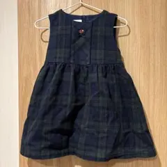 familiar ノースリーブワンピース　90cm ファミリアチェック