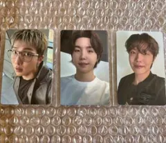 BTS ARIRANG ナム ユンギ ホビ weverse 特典 トレカ 3枚