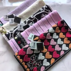 ranran様専用 ANNASUI 五枚 タオルハンカチ ハンカチタオル ④のサムネイル