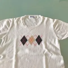 バーバリーブルーレーベル ニット 半袖