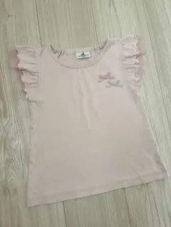 【美品】 ペアレンツドリーム 半袖 Tシャツ カットソー 110cm リボンのサムネイル